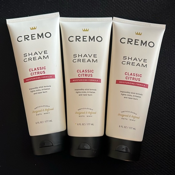 Cremo Shave Cream - classic citrus set of 3 - Picture 1 of 2